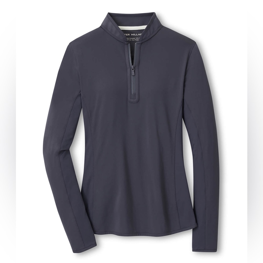 New Peter MILLAR Women's Crown Sport Lightweight Sun Shirt Gray - Picture 5 of 8